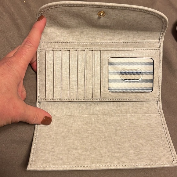 Dooney & Bourke Cream Wallet - Picture 2 of 3